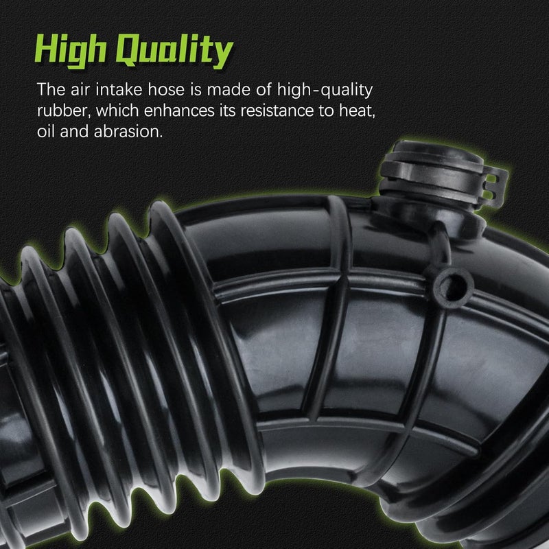 VINMS 17228-R40-A00 Engine Air Cleaner Intake Hose Tube With Clamps for 2008 2009 2010 2011 2012 Honda Accord 2.4L - Image 3